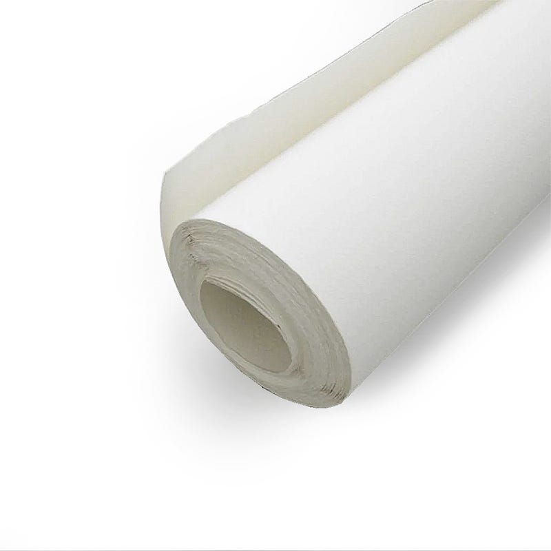 Saunders Waterford 300g Satin HÖGVIT rulle 1.52x10m