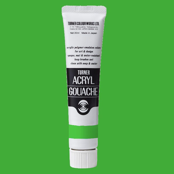 Turner Acryl Gouache Spring Green 20ml