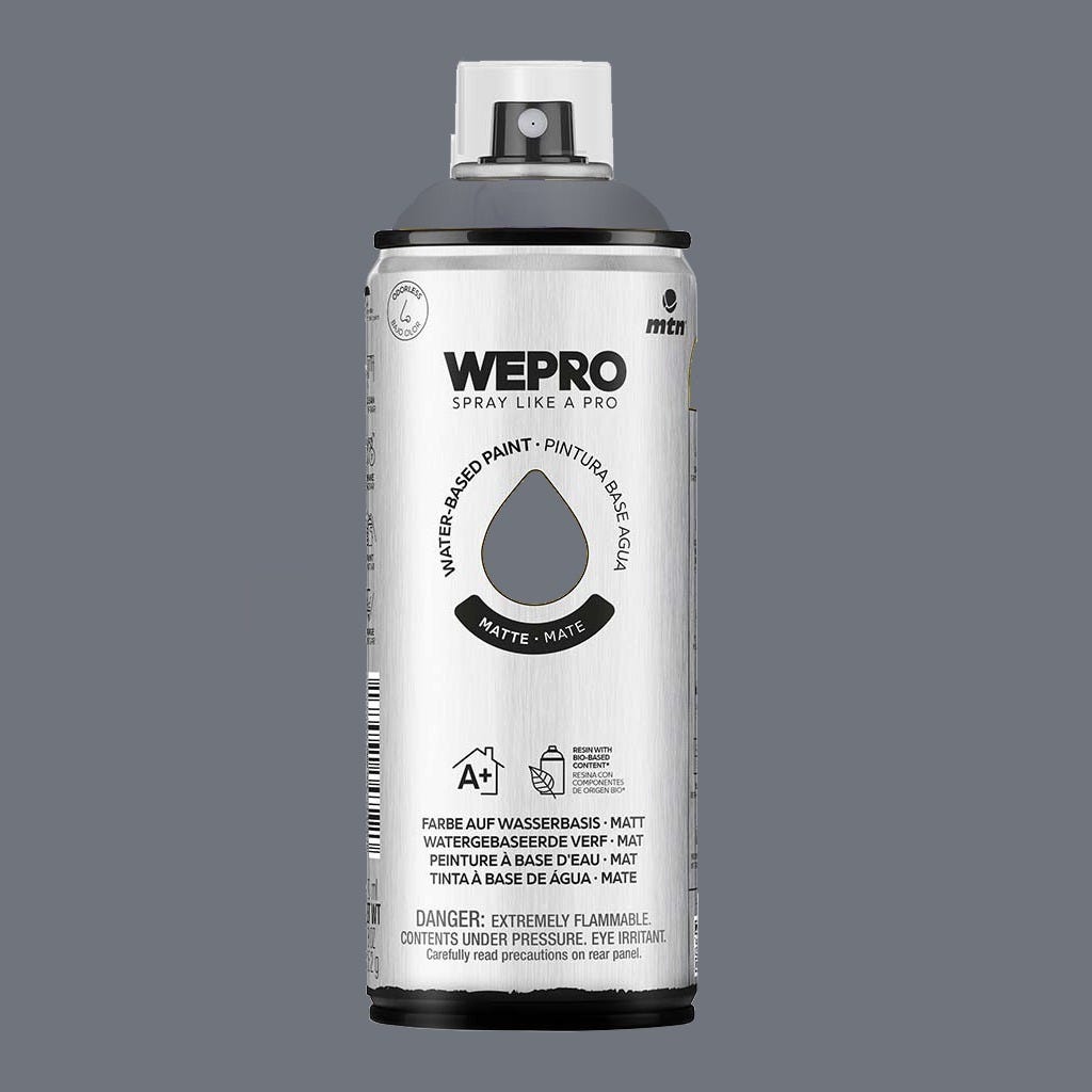 MTN waterbased sprayfärg Storm Grey 400ml
