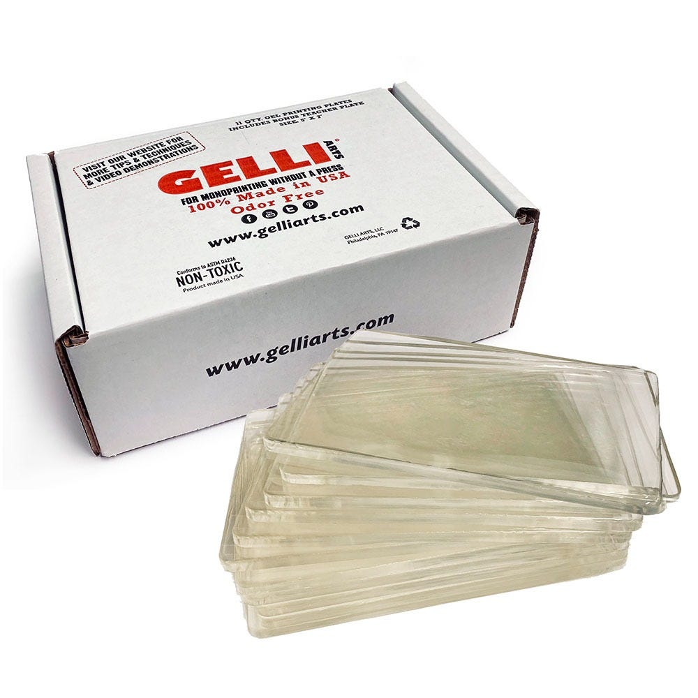 Gelli Arts Printing plate 12.7x17.8cm Storpack 11st