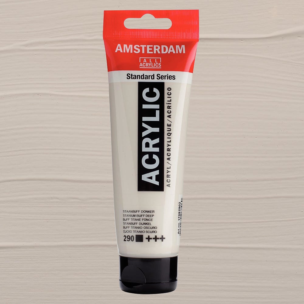 Amsterdam akryl Titanium buff deep 120ml