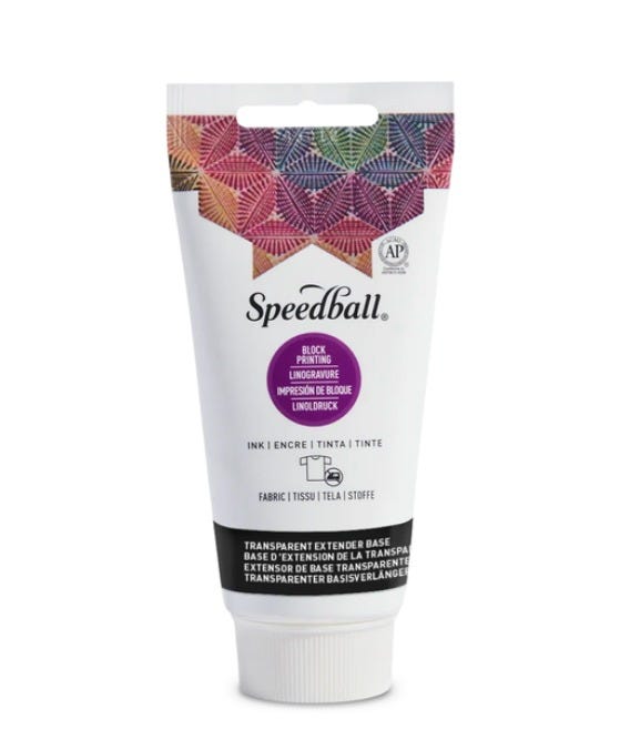 Linofärg textil Speedball Transparent Extender 74ml