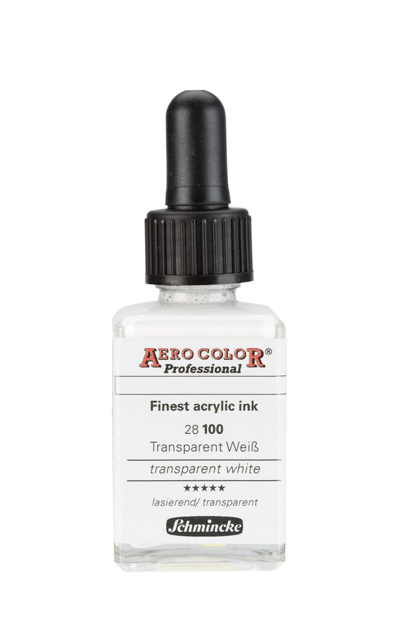 Aero Color Transparent White 28ml Schmincke