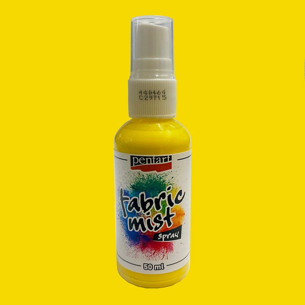 Fabric Mist sprayfärg 50ml Yellow